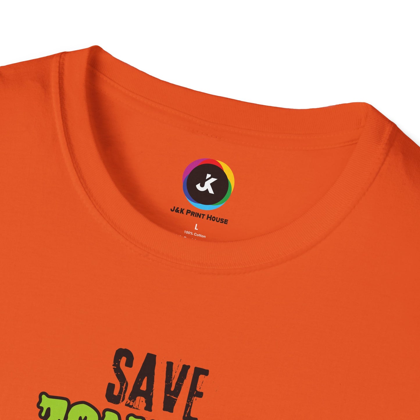 Save Zombies, Vote Trump – Halloween & Election Crossover Zombie Softstyle T-Shirt