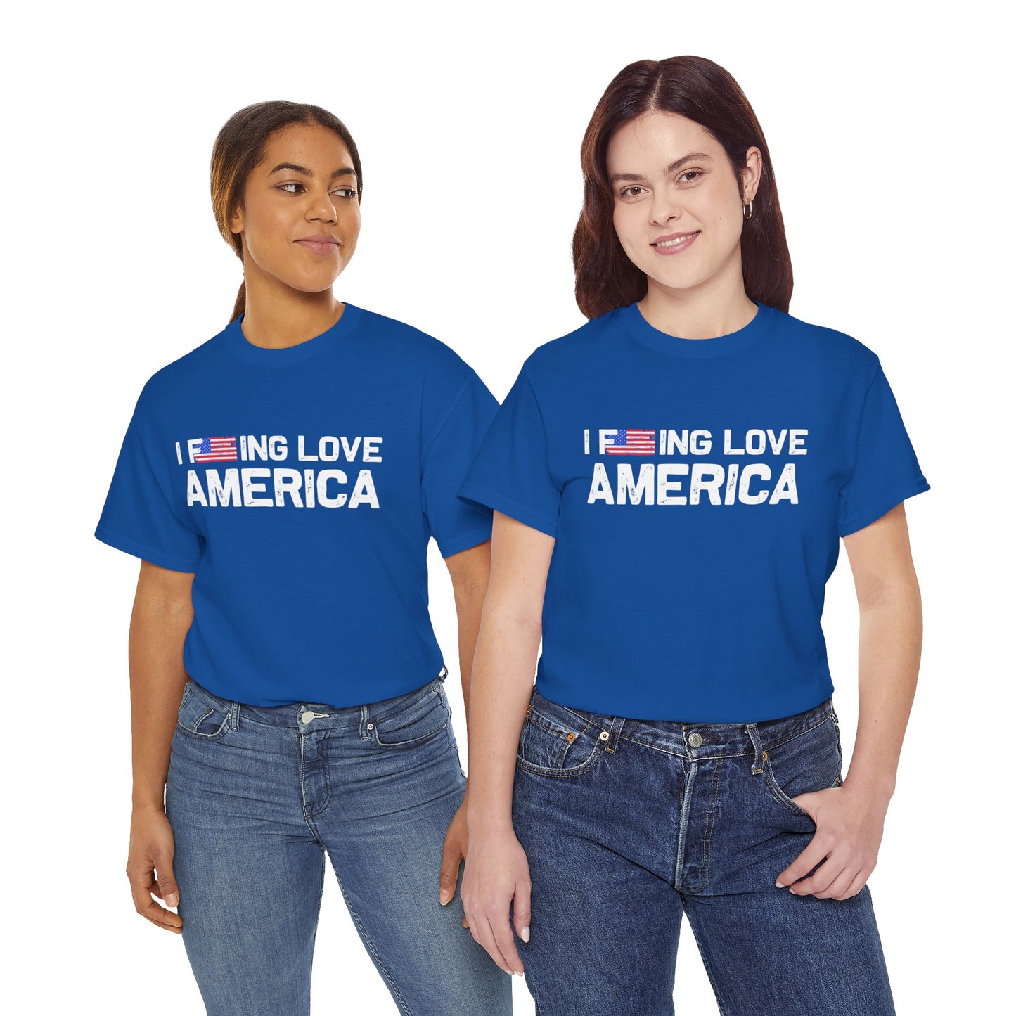 F***ing Love America - Premium Standard Dark T-Shirt