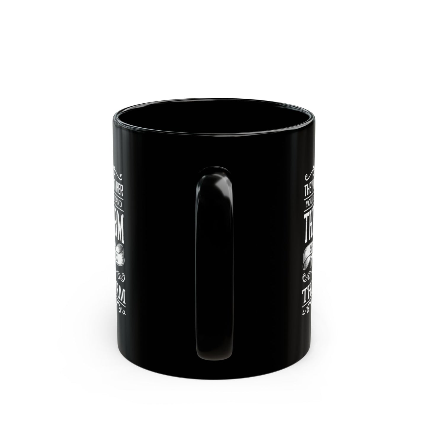I Am the Storm Black Ceramic Mug (11oz, 15oz)