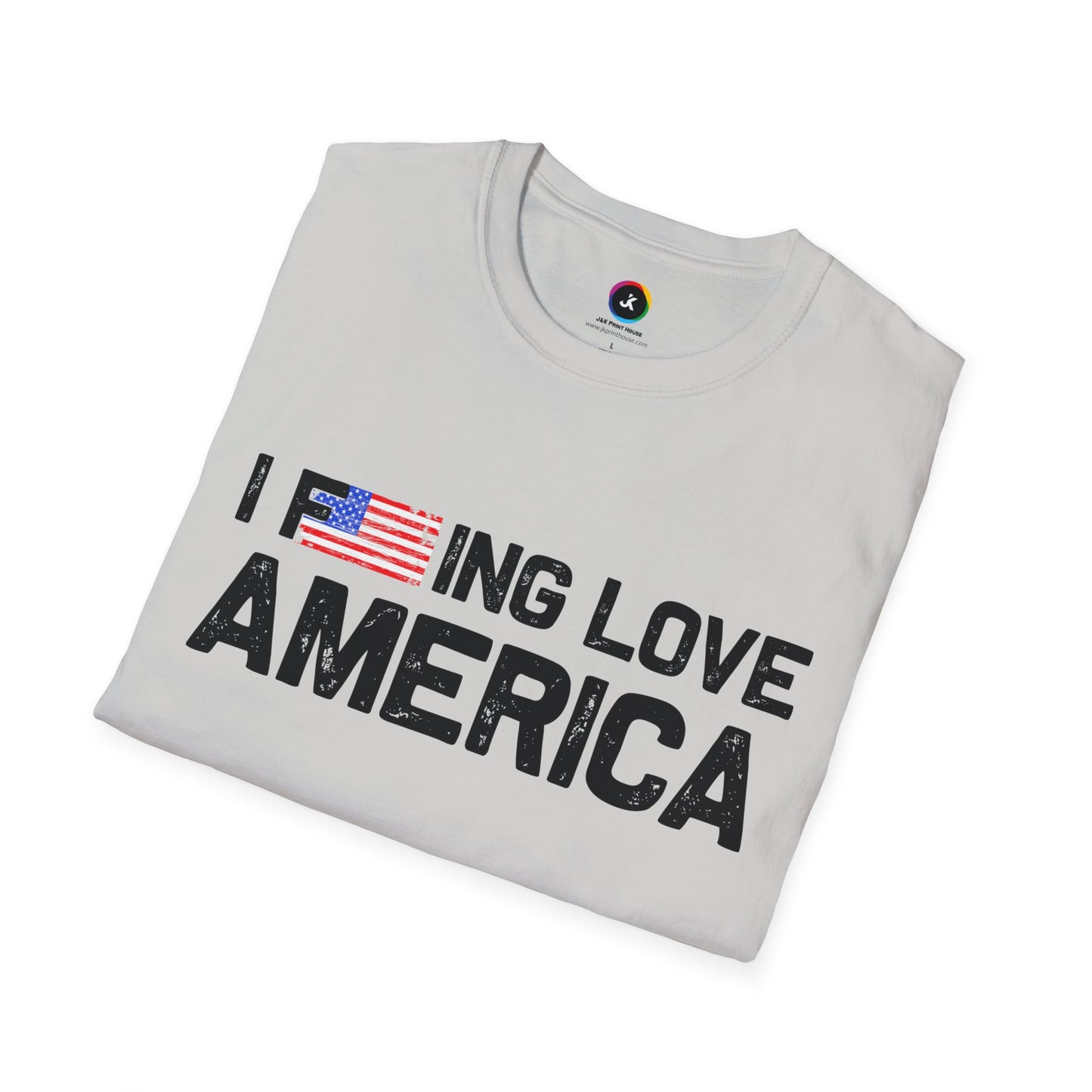 F***ing Love America - Premium Softstyle  Light T-Shirt