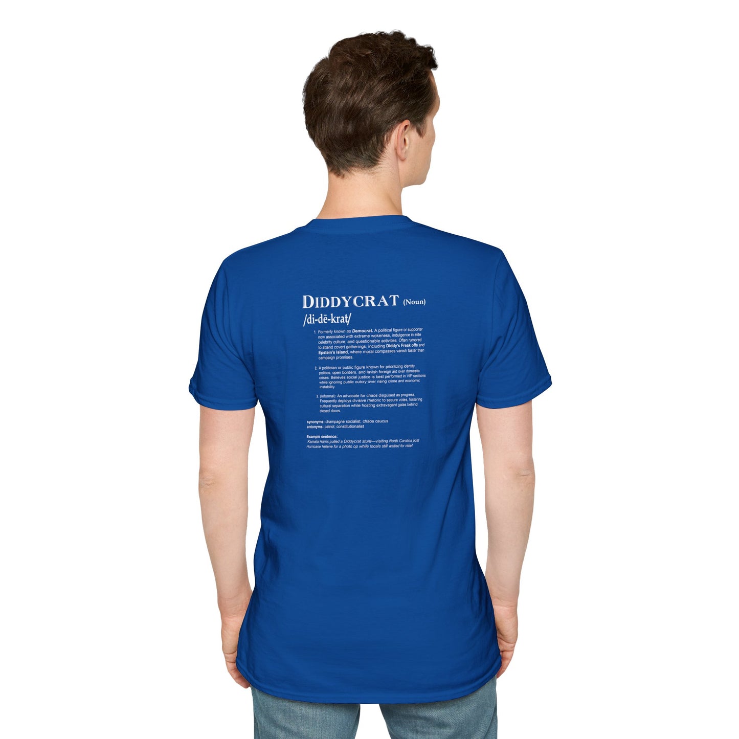 Double-Sided Diddycrat Full Definition Softstyle T-Shirt