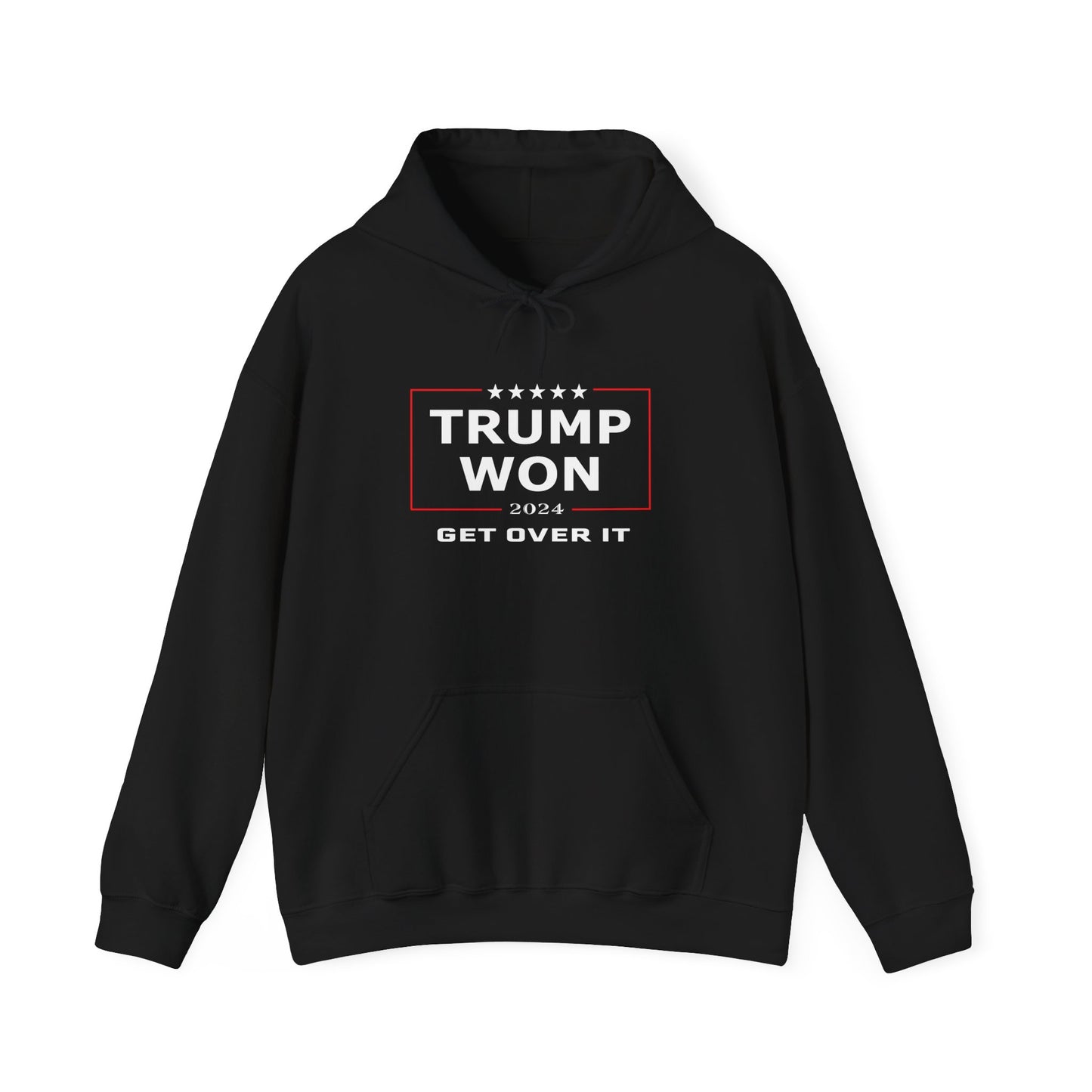 Trump Won 2024 – Get Over It Election Design Hoodie