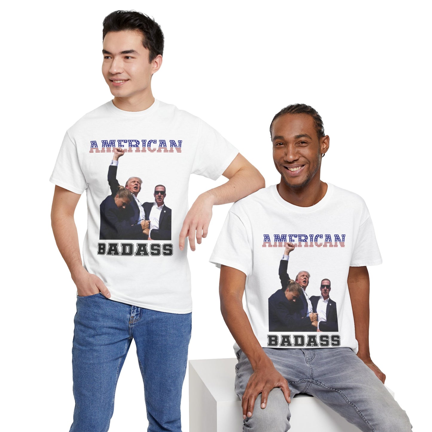 American Badass Unisex Heavy Cotton Tee
