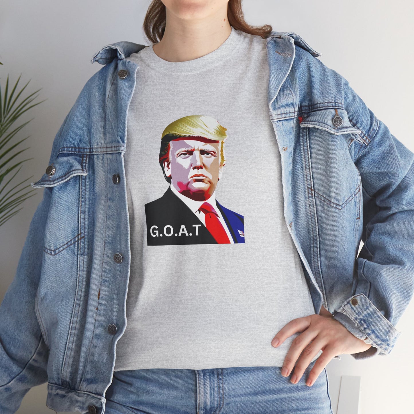 G.O.A.T. Donald Trump - Premium Standard T-Shirt