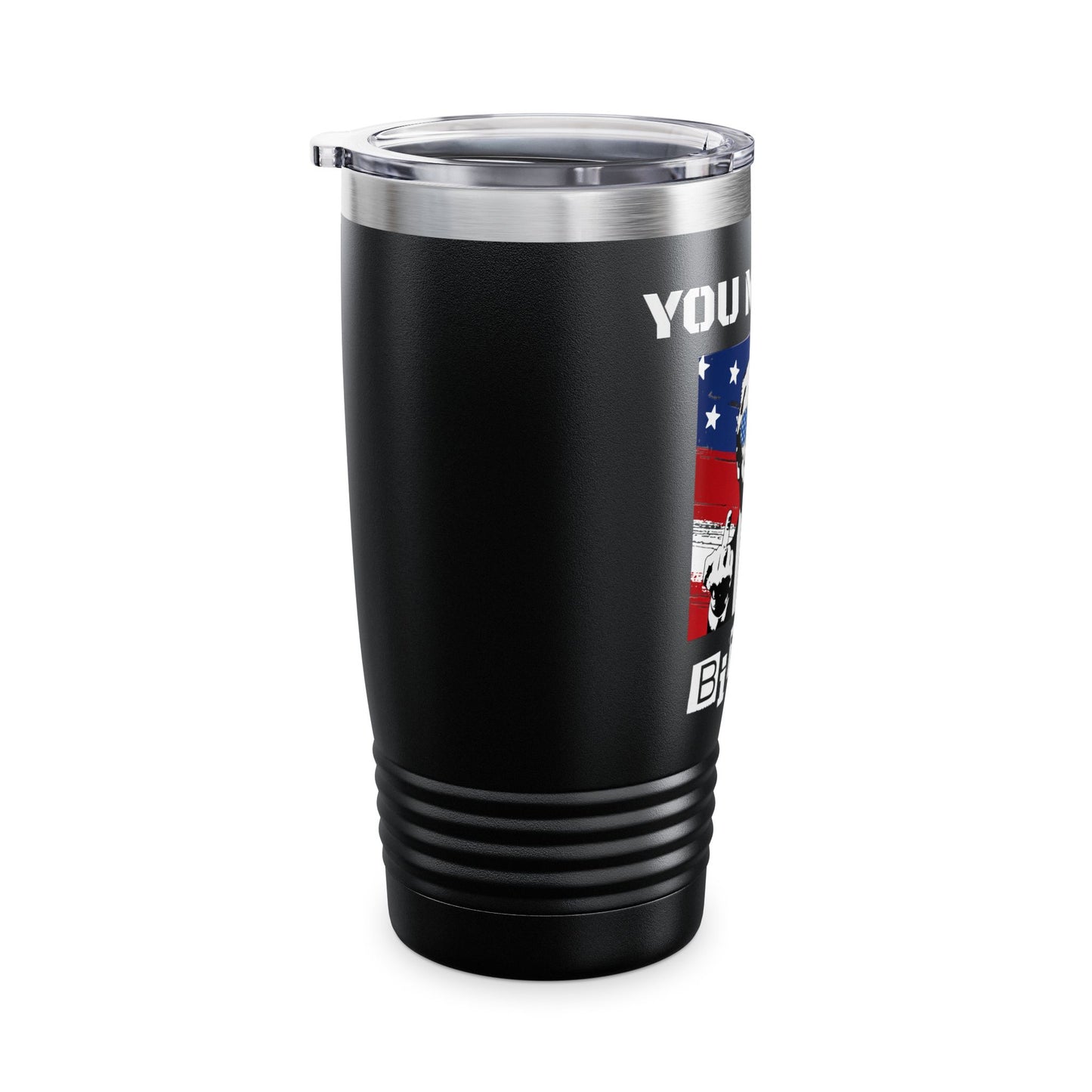 Trump "You Missed B*tches" Black 20oz Ringneck Tumbler | Pro Trump 2024 Election Gift