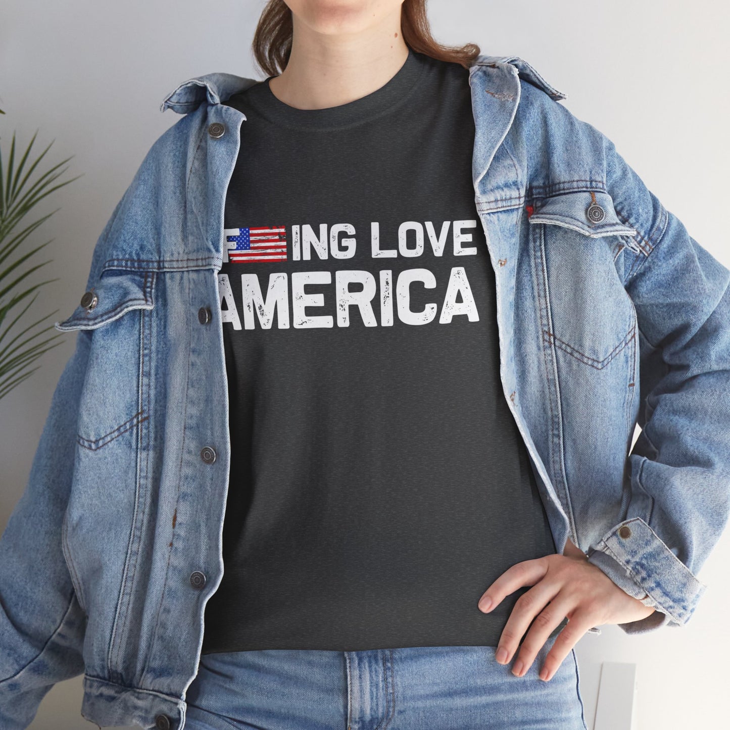 F***ing Love America - Premium Standard Dark T-Shirt