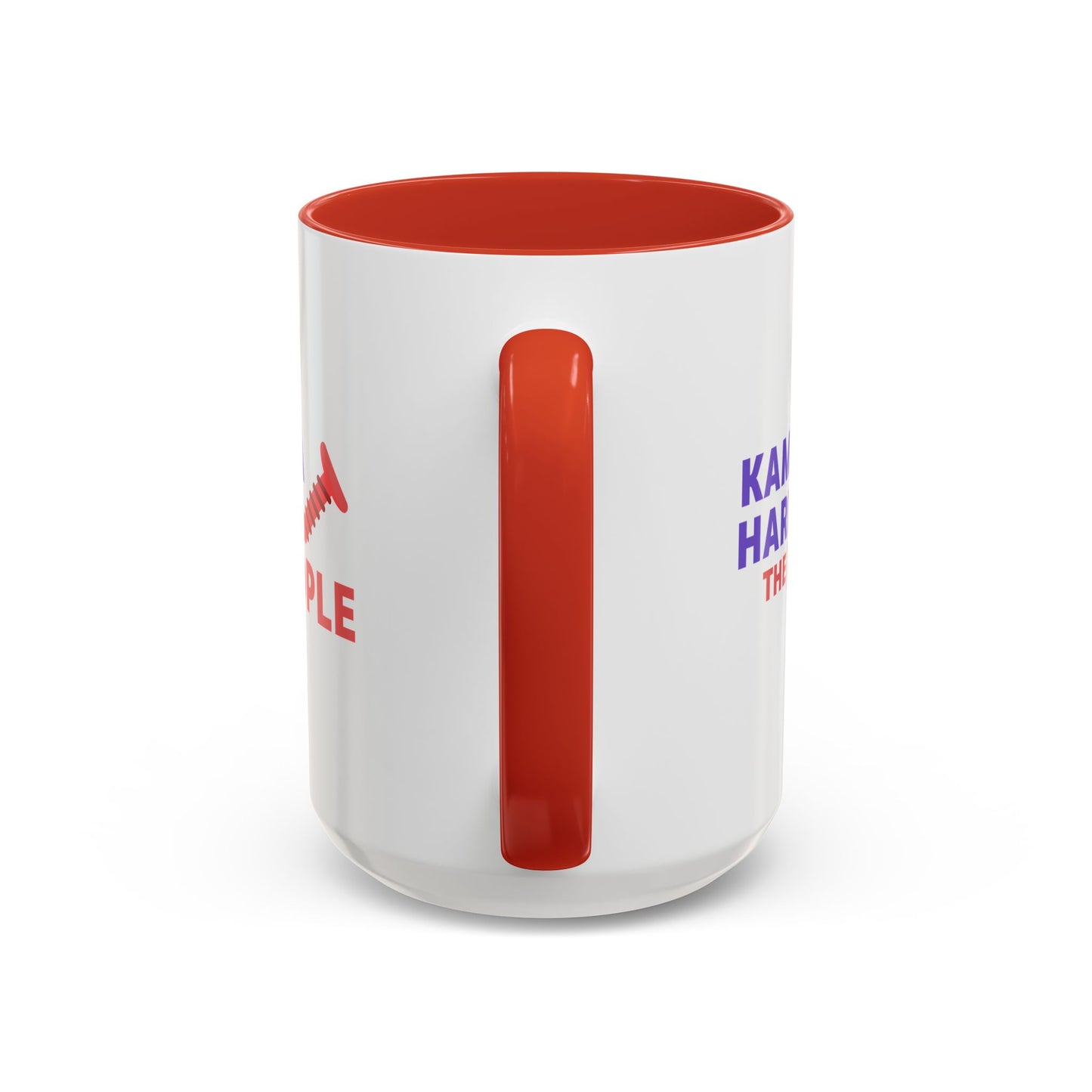Kamala Harris "Screwing the People" Accent Coffee Mug – 11oz & 15oz