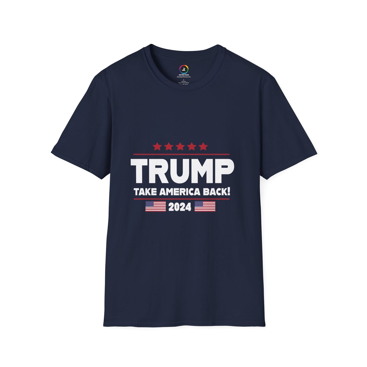 Trump Take America Back - Premium Soft-Style Dark T-Shirt