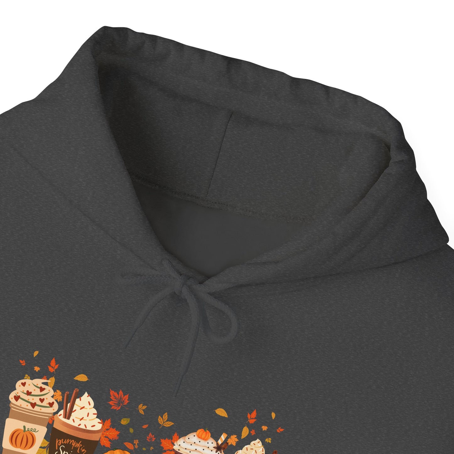 Fall Pumpkin Spice Latte Design Gildan Hoodie