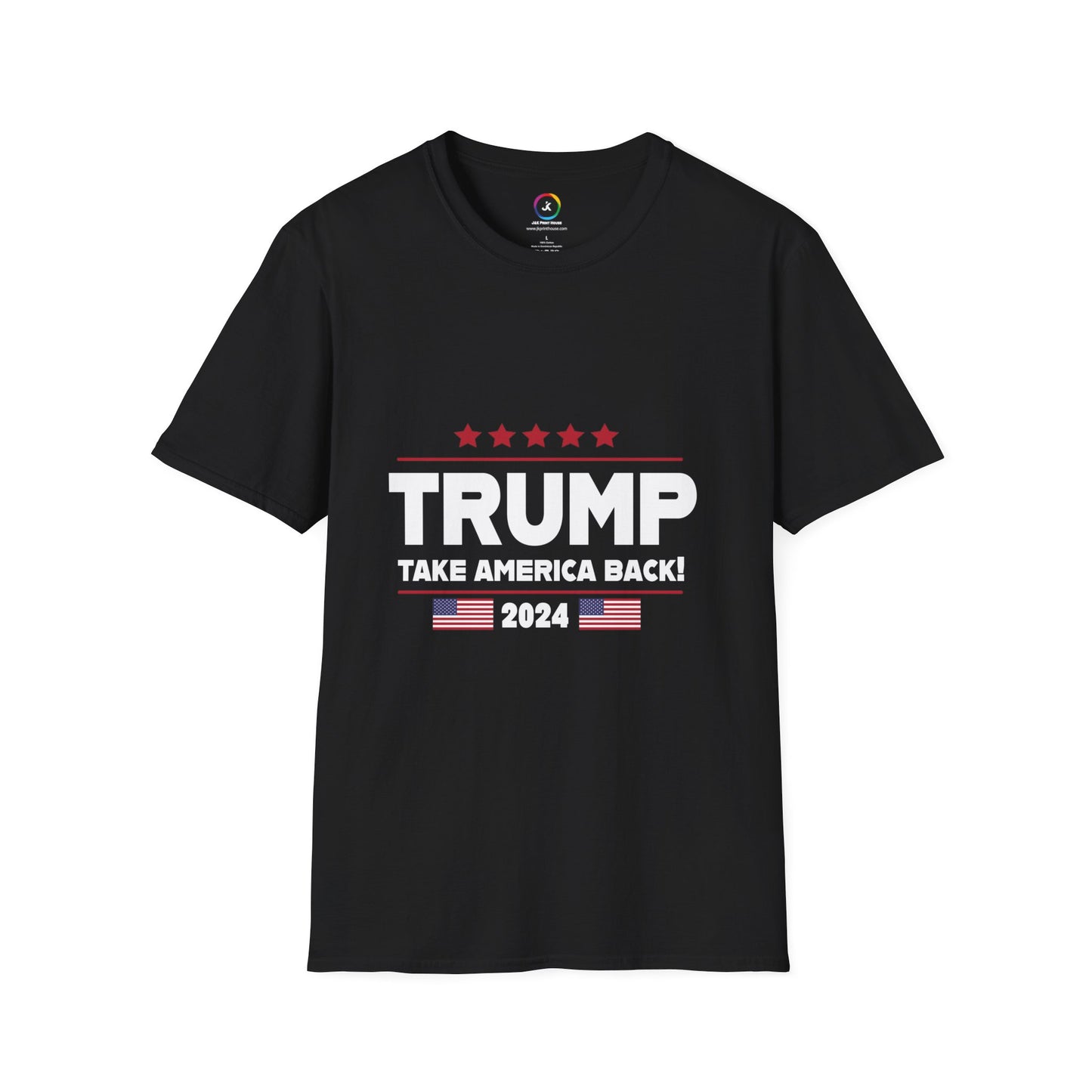 Trump Take America Back - Premium Soft-Style Dark T-Shirt