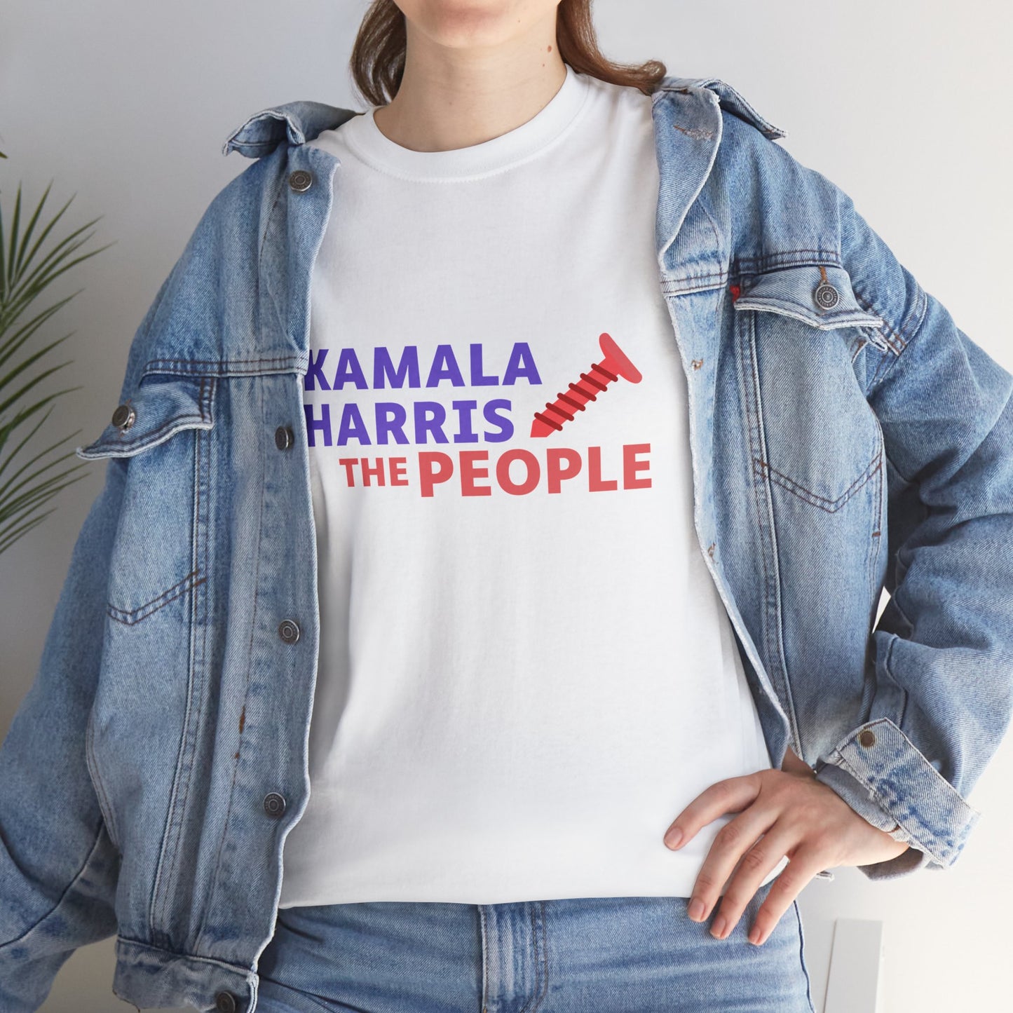 Kamala Harris 2024 “Screwing the People” Gildan T-Shirt