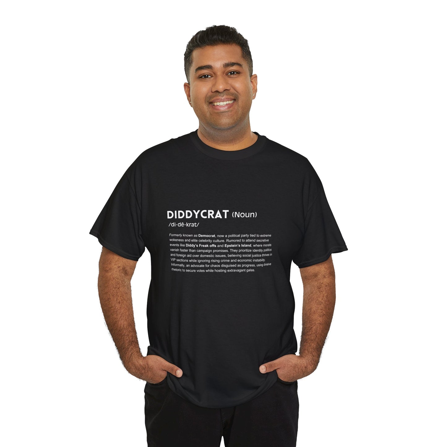 Diddycrat Definition T-Shirt – Condensed Version Politically Incorrect Election Tee