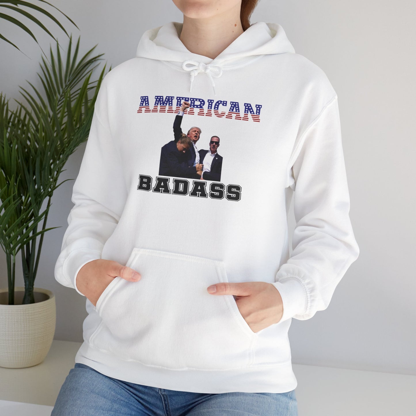 American Badass Gildan Hoodie