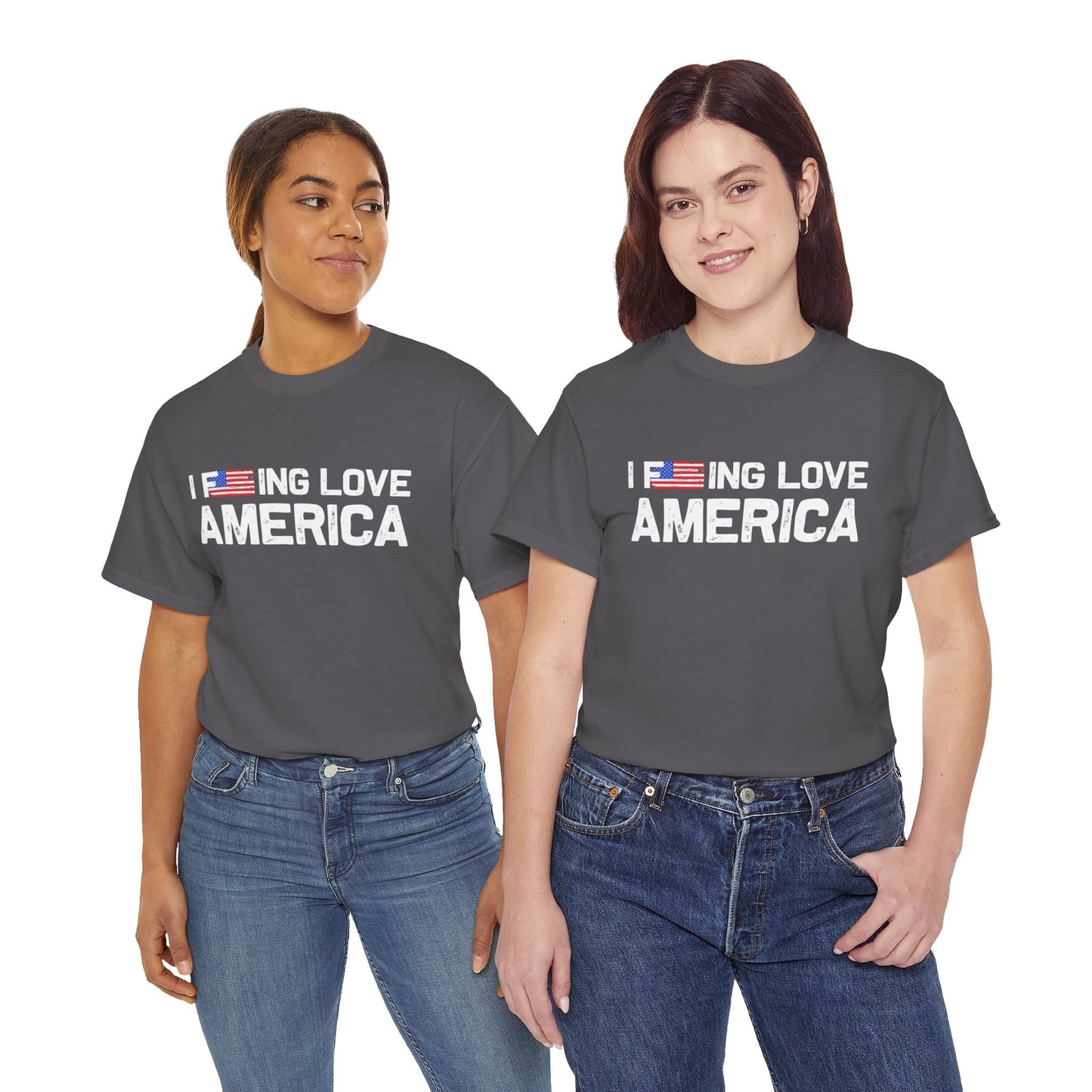 F***ing Love America - Premium Standard Dark T-Shirt