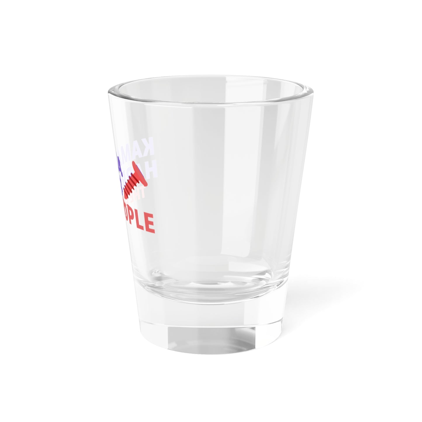 Kamala Harris "Screwing the People" Shot Glass – 1.5oz
