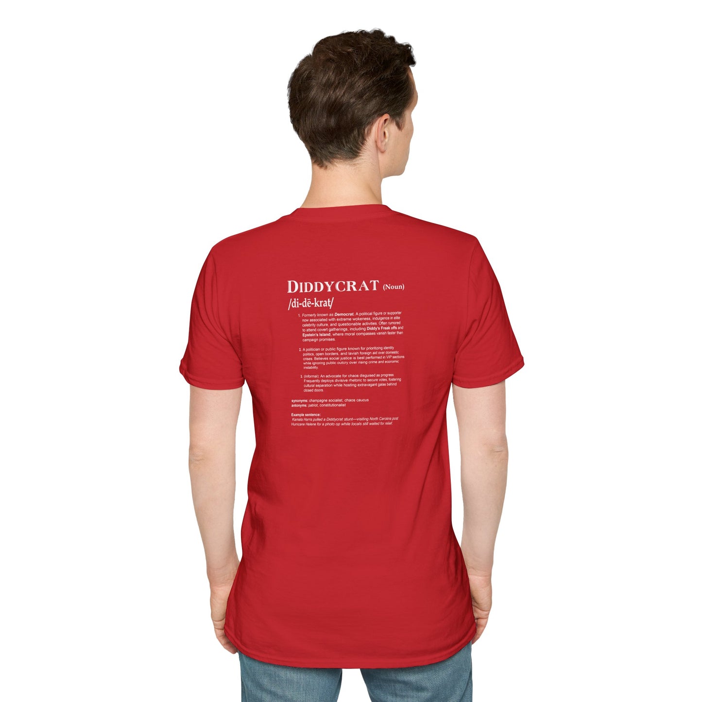 Double-Sided Diddycrat Full Definition Softstyle T-Shirt
