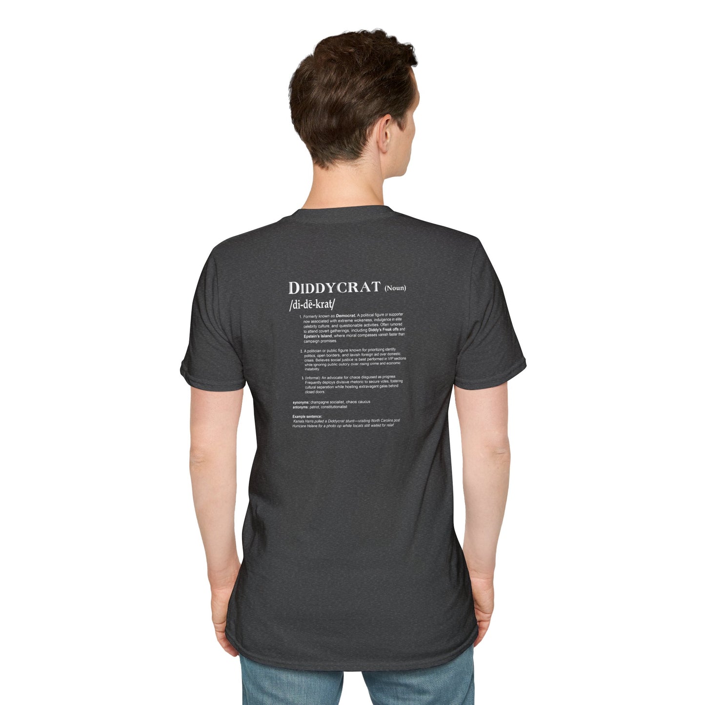 Double-Sided Diddycrat Full Definition Softstyle T-Shirt