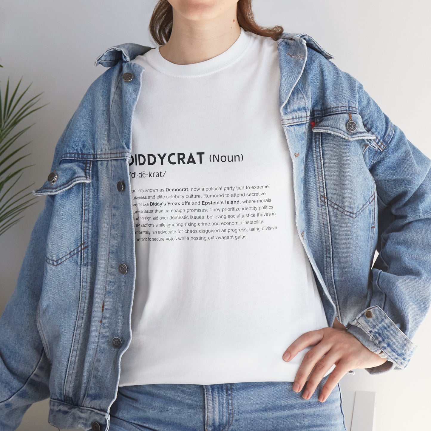 Diddycrat Definition T-Shirt – Condensed Version Politically Incorrect Election Tee