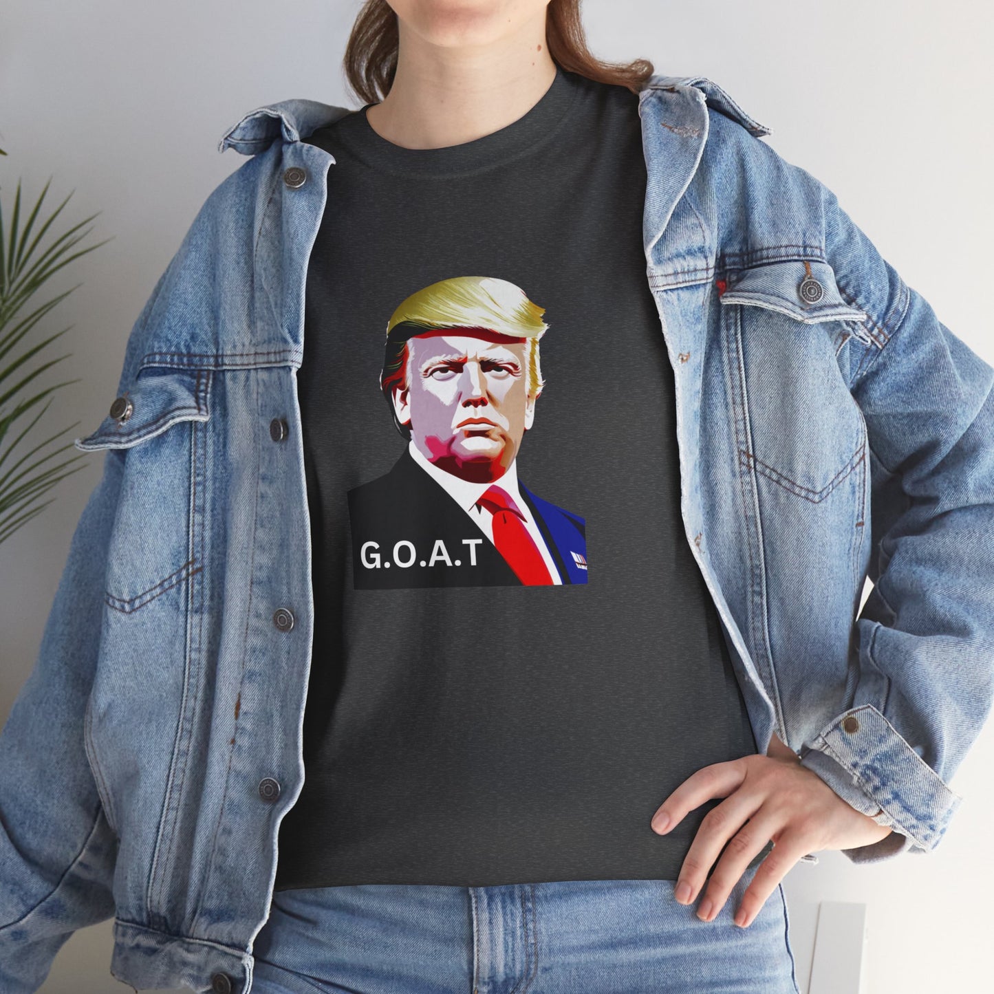 G.O.A.T. Donald Trump - Premium Standard T-Shirt