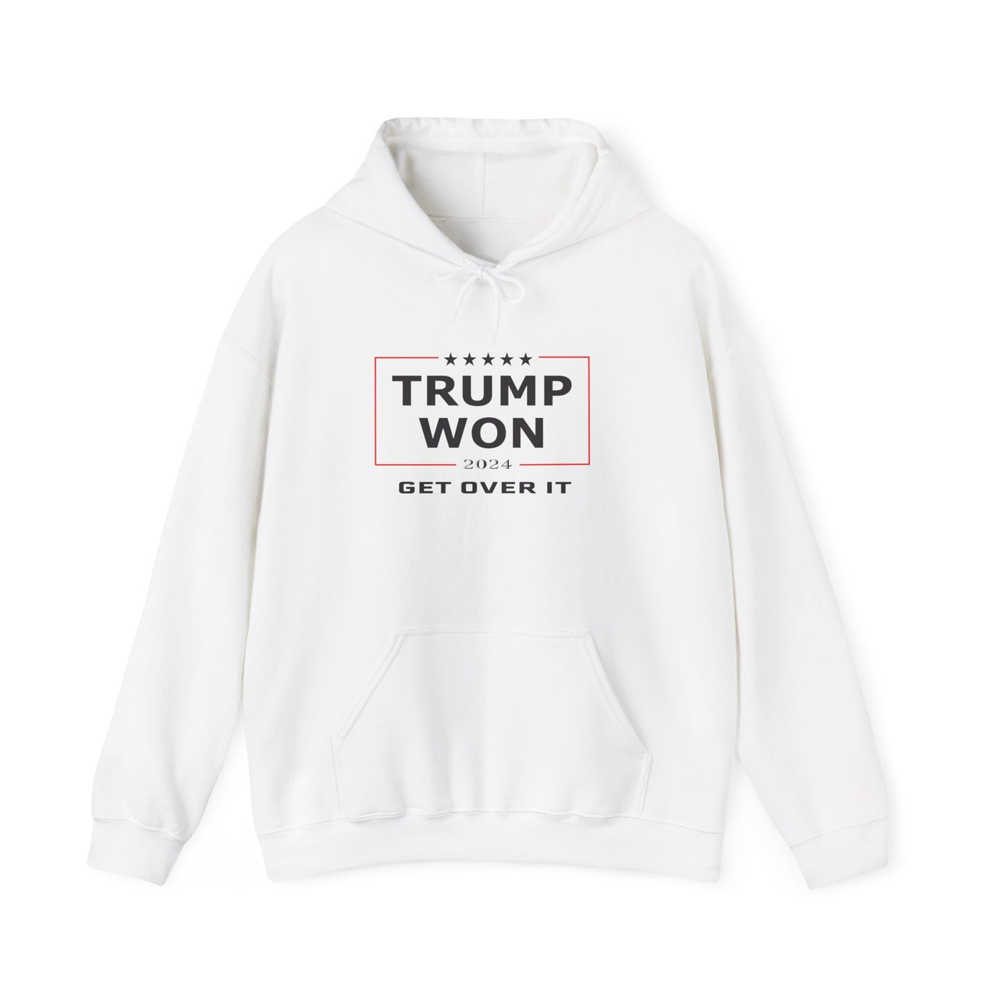 Trump Won 2024 – Get Over It Election Design Hoodie