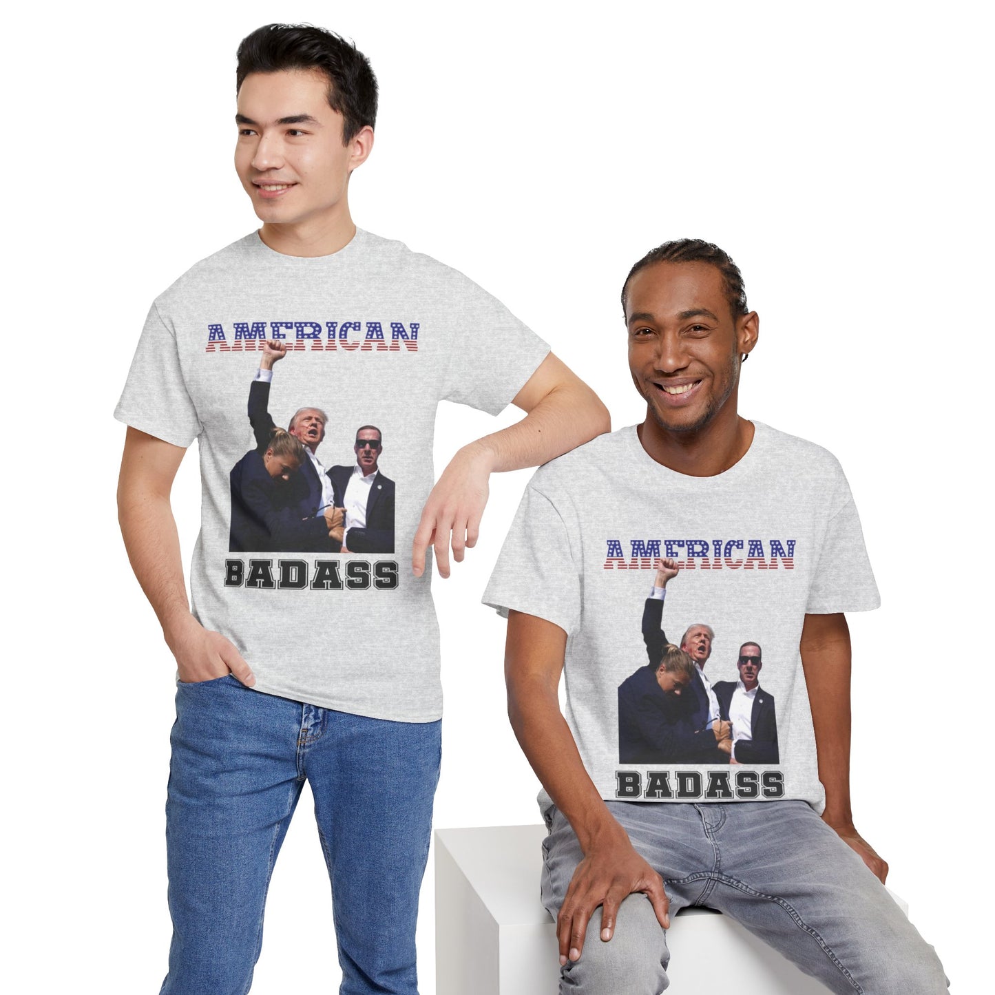 American Badass Unisex Heavy Cotton Tee