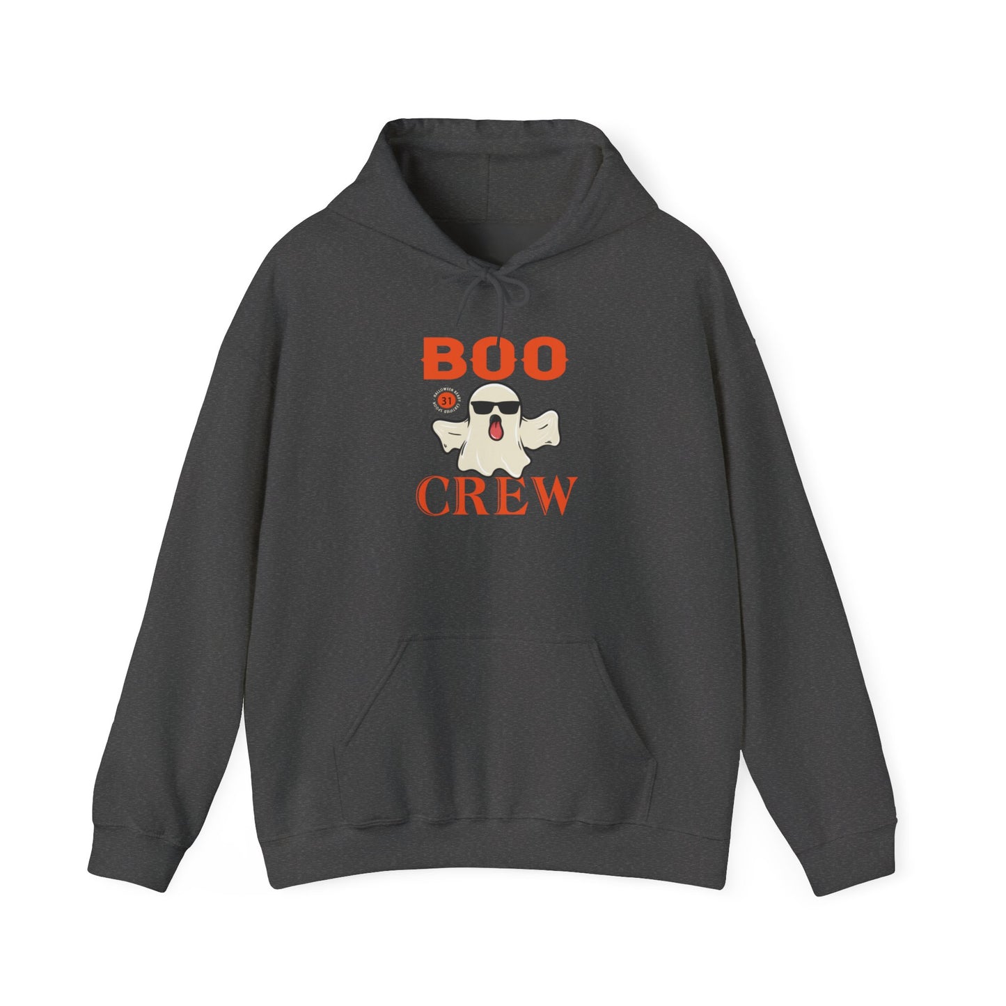 Boo Crew Halloween Hoodie | Spooky Season Ghost Sweatshirt