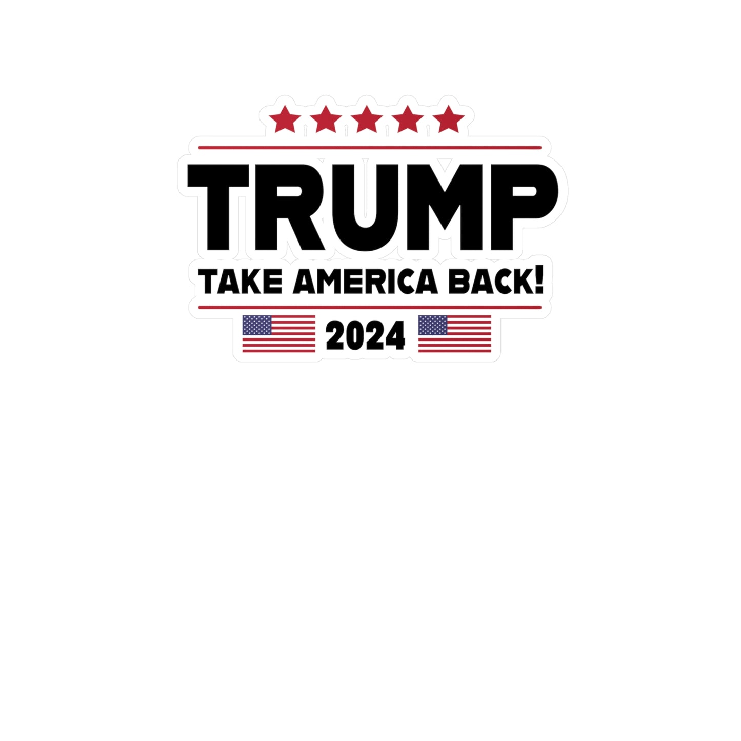 Trump Take America Back Vinyl Decals