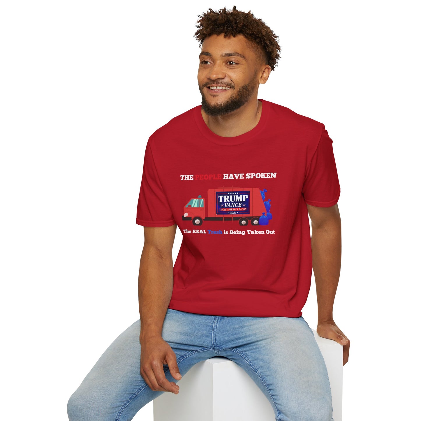 The People Have Spoken – Real Trash Taken Out Trump 2024 Election T-Shirt