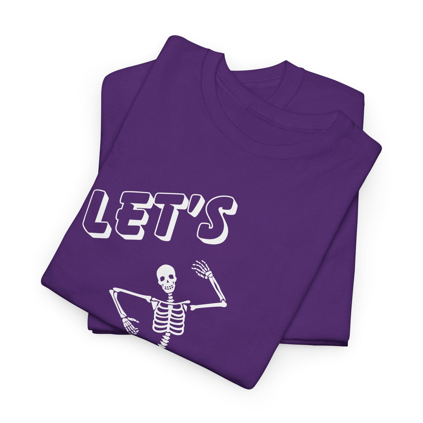 Let’s Bone Halloween Skeleton Gildan T-Shirt