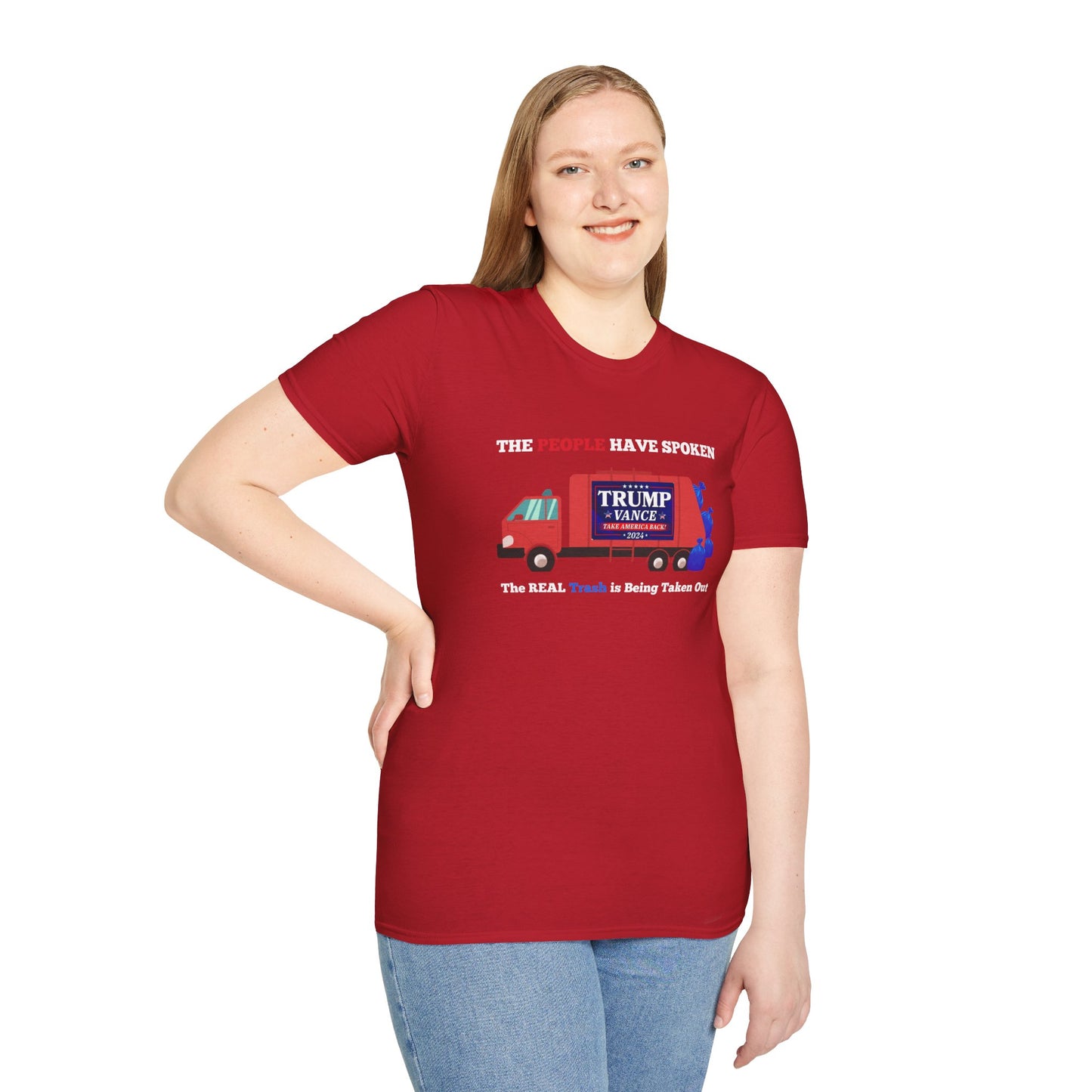 The People Have Spoken – Real Trash Taken Out Trump 2024 Election T-Shirt