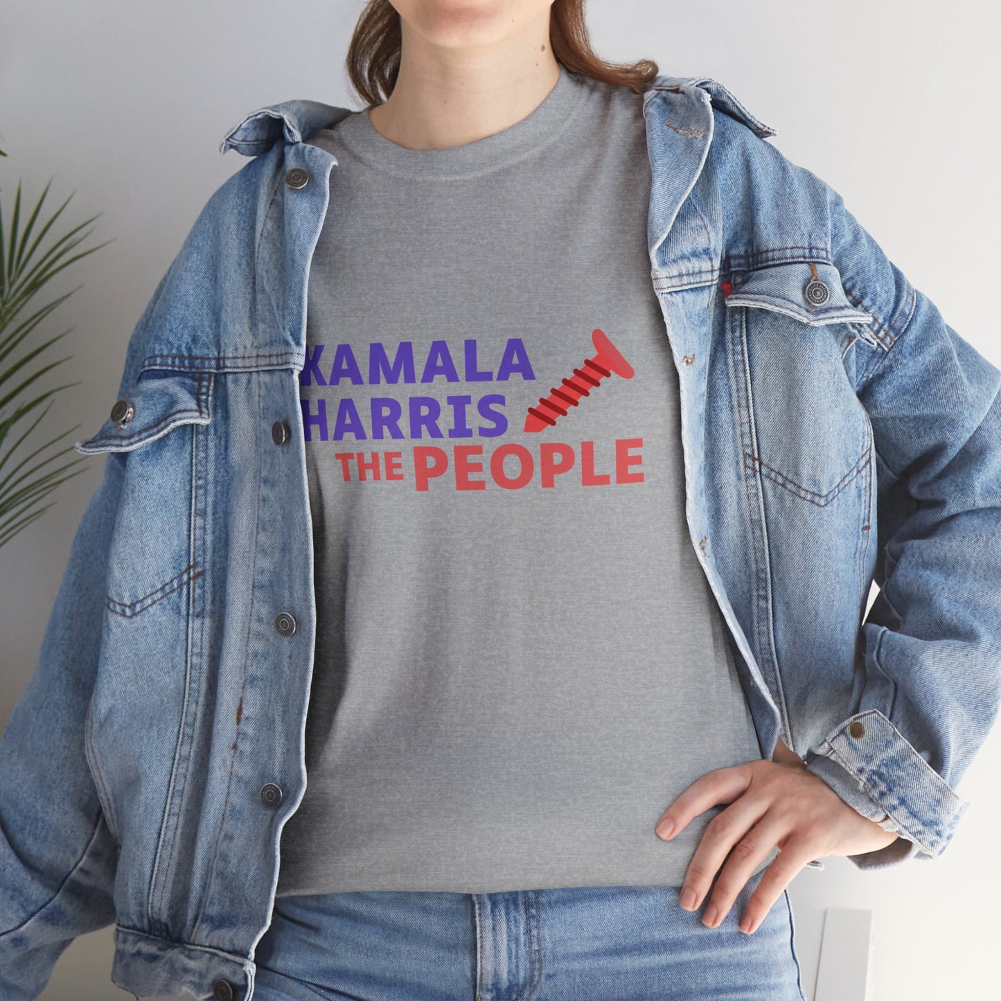 Kamala Harris 2024 “Screwing the People” Gildan T-Shirt