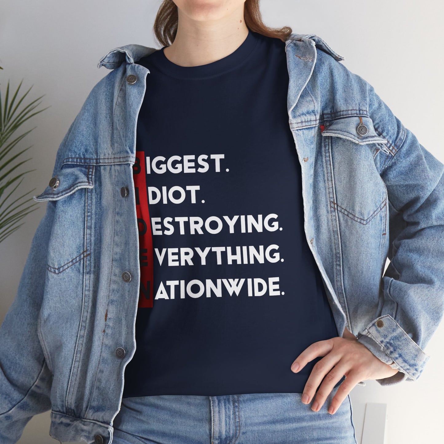 Biden Acronym Politically Incorrect - Premium T-Shirt