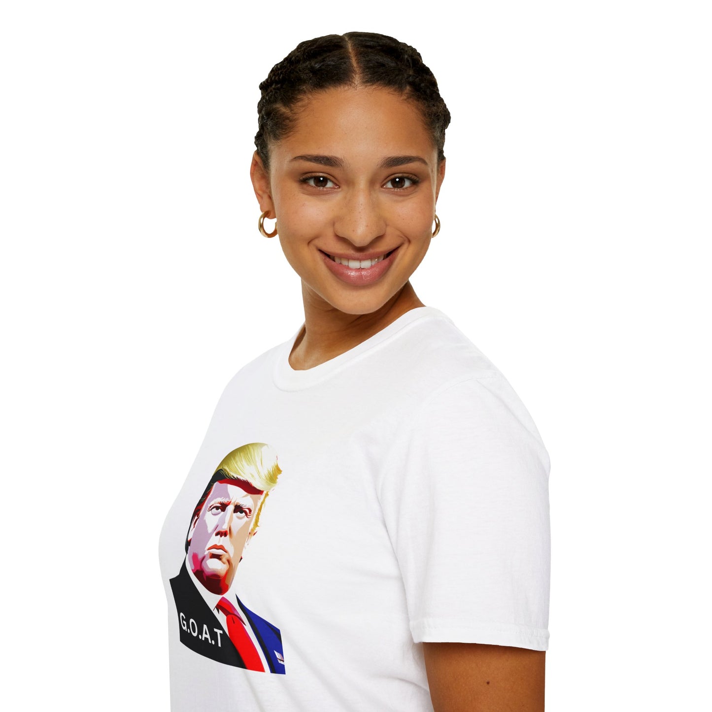 G.O.A.T. Donald Trump - Premium Softstyle T-Shirt