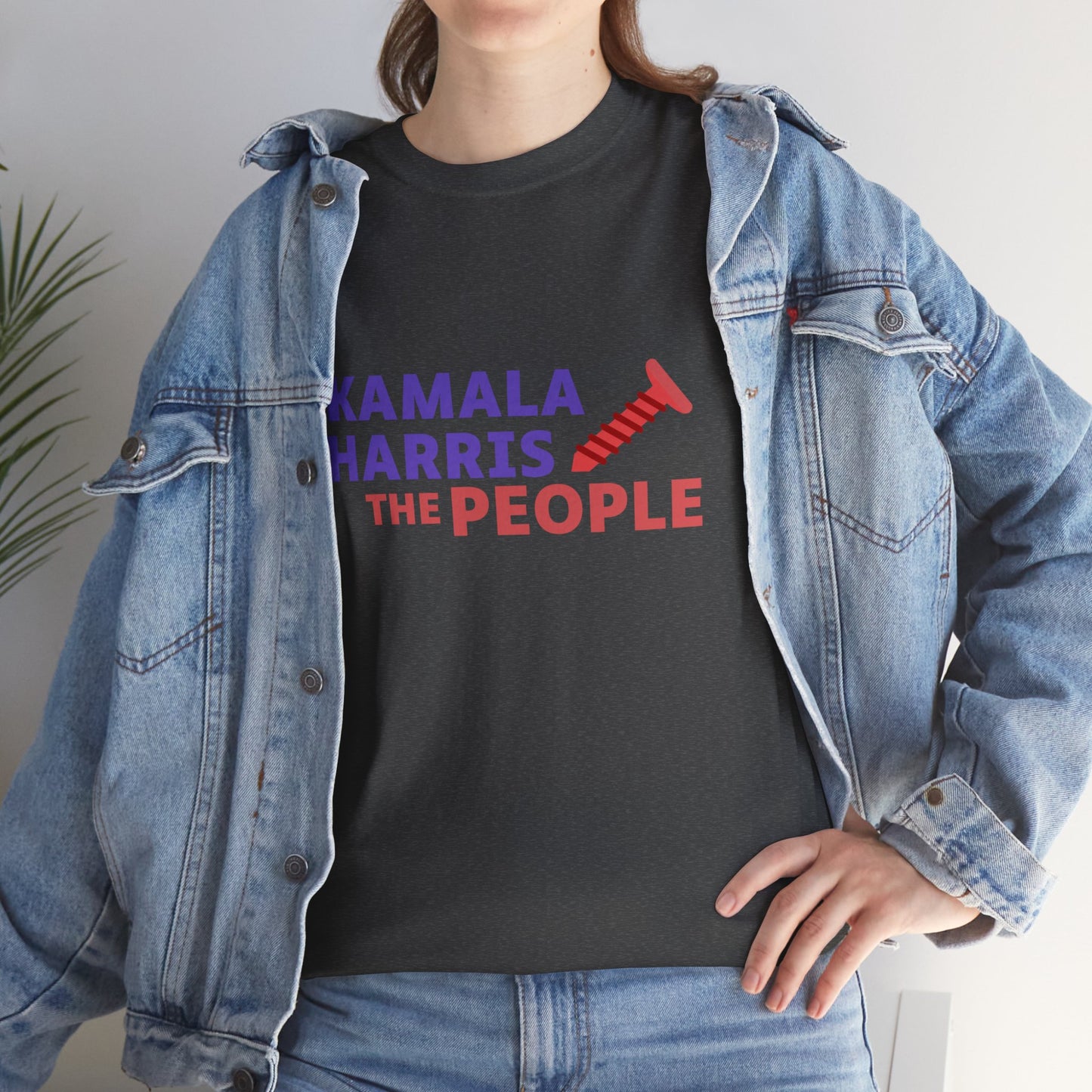 Kamala Harris 2024 “Screwing the People” Gildan T-Shirt