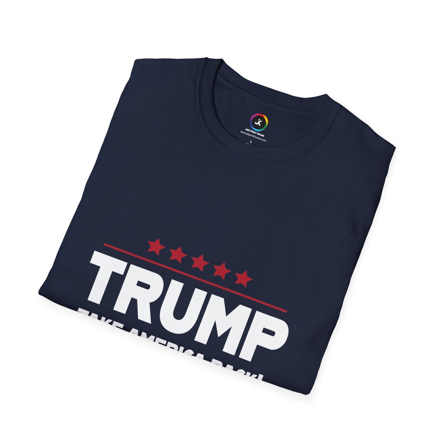 Trump Take America Back - Premium Soft-Style Dark T-Shirt