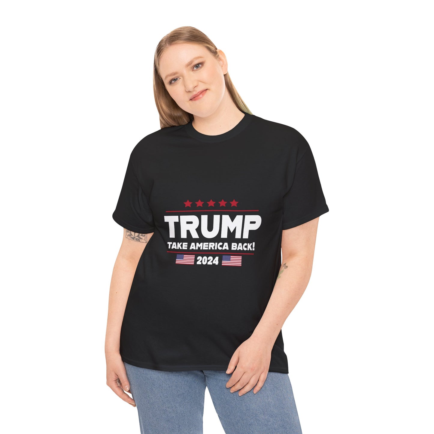 Trump Take America Back - Premium Black T-Shirt