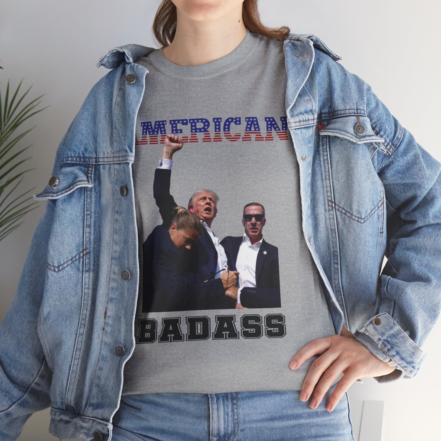 American Badass Unisex Heavy Cotton Tee