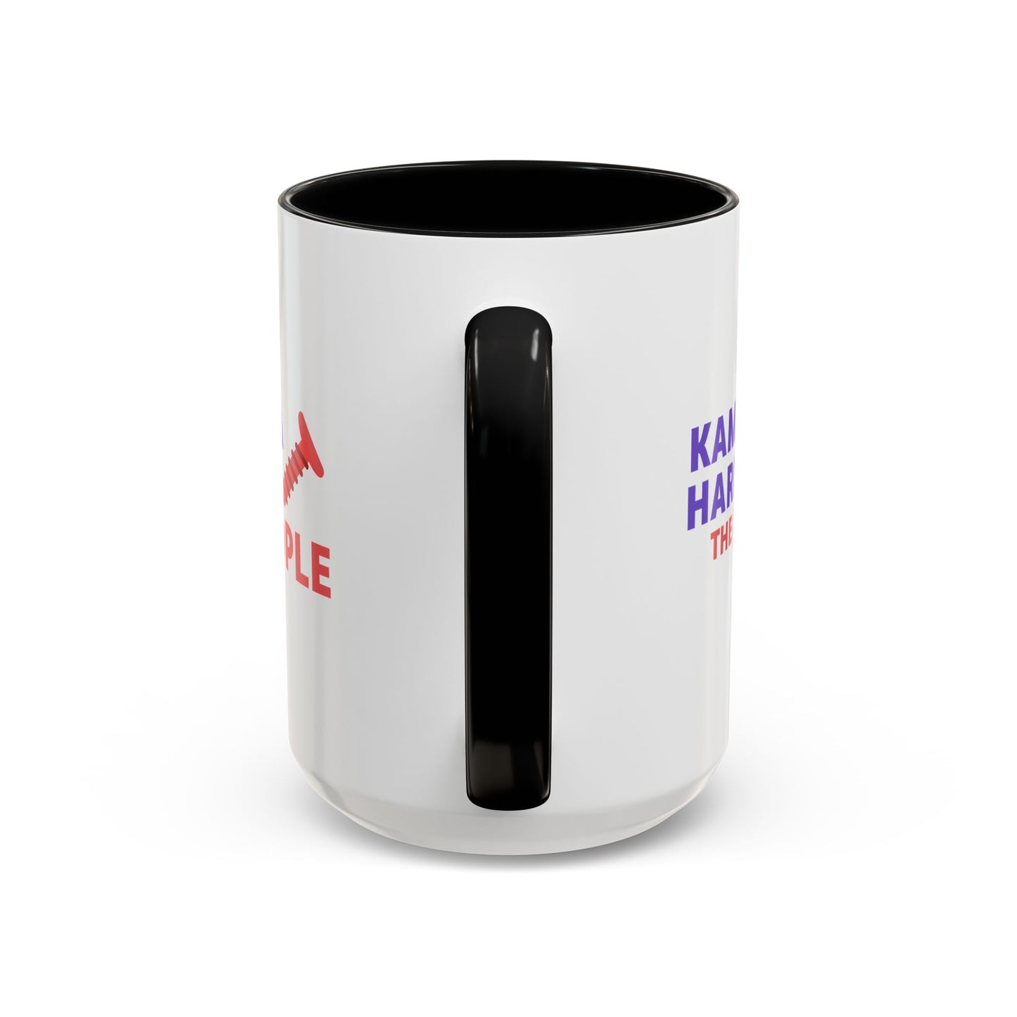 Kamala Harris "Screwing the People" Accent Coffee Mug – 11oz & 15oz