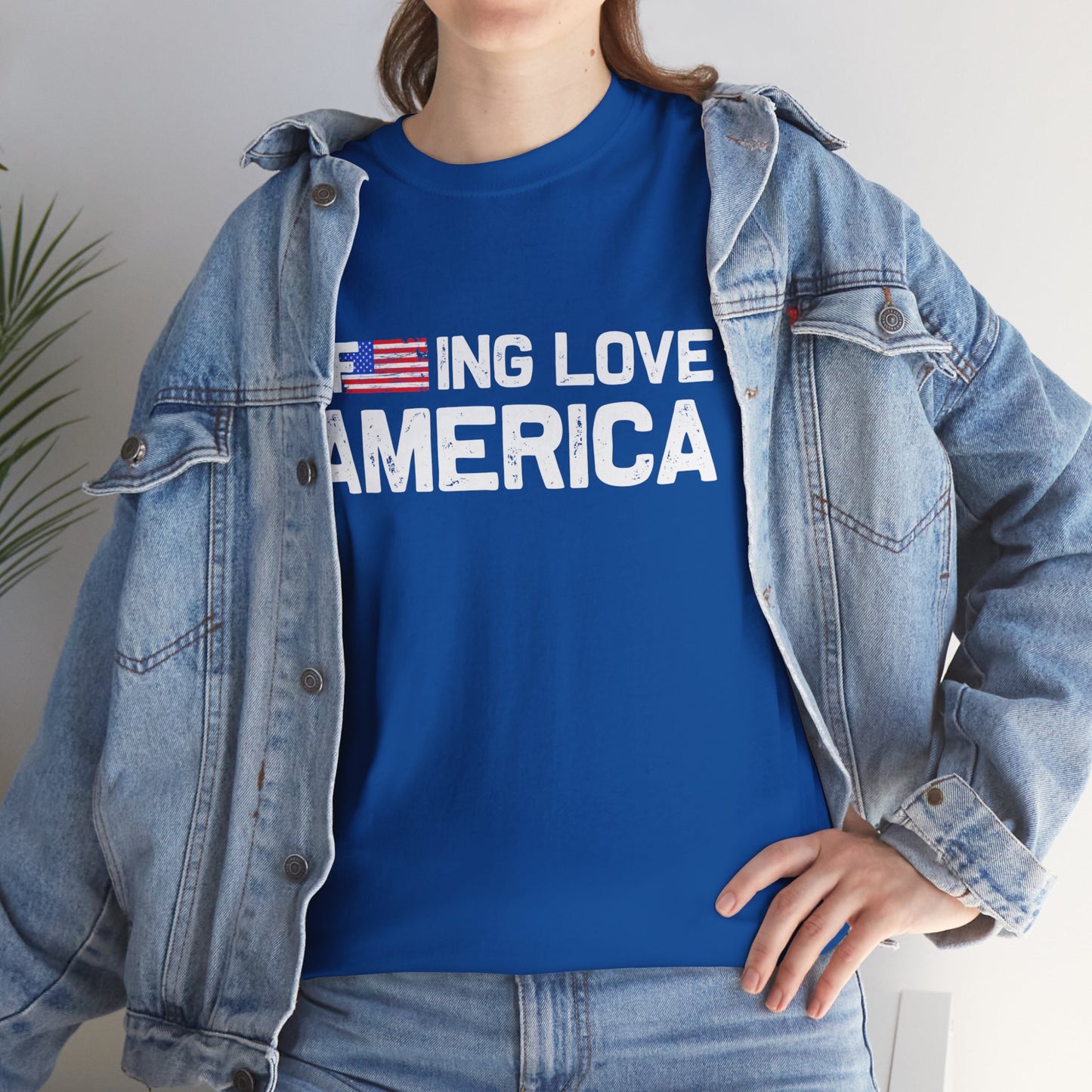 F***ing Love America - Premium Standard Dark T-Shirt