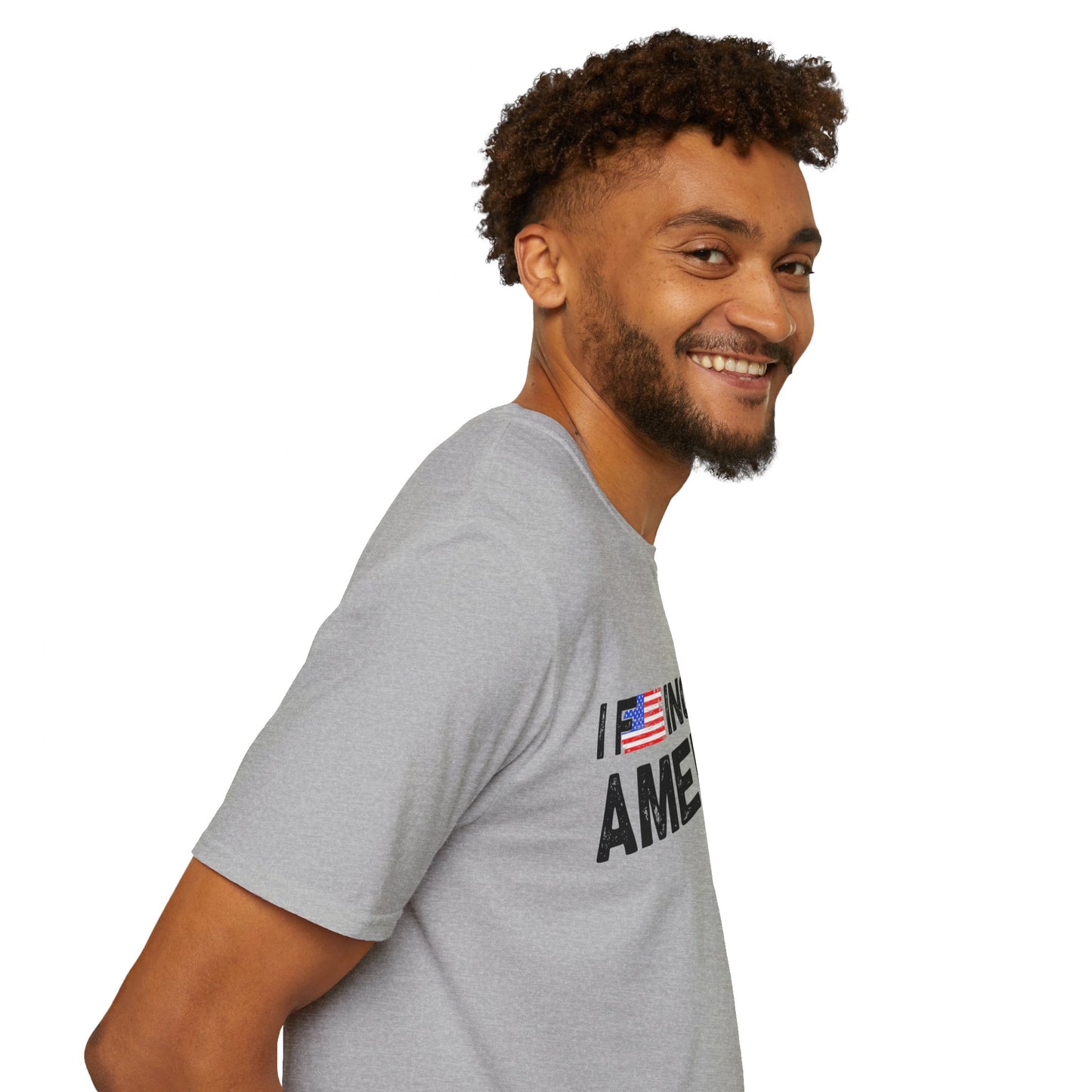 F***ing Love America - Premium Softstyle  Light T-Shirt