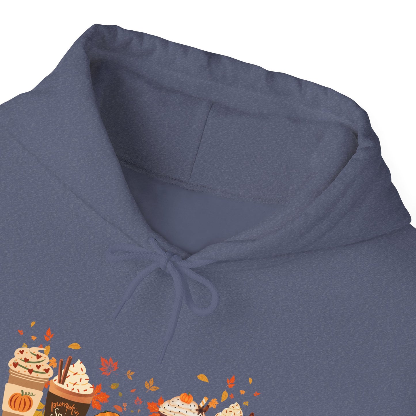 Fall Pumpkin Spice Latte Design Gildan Hoodie