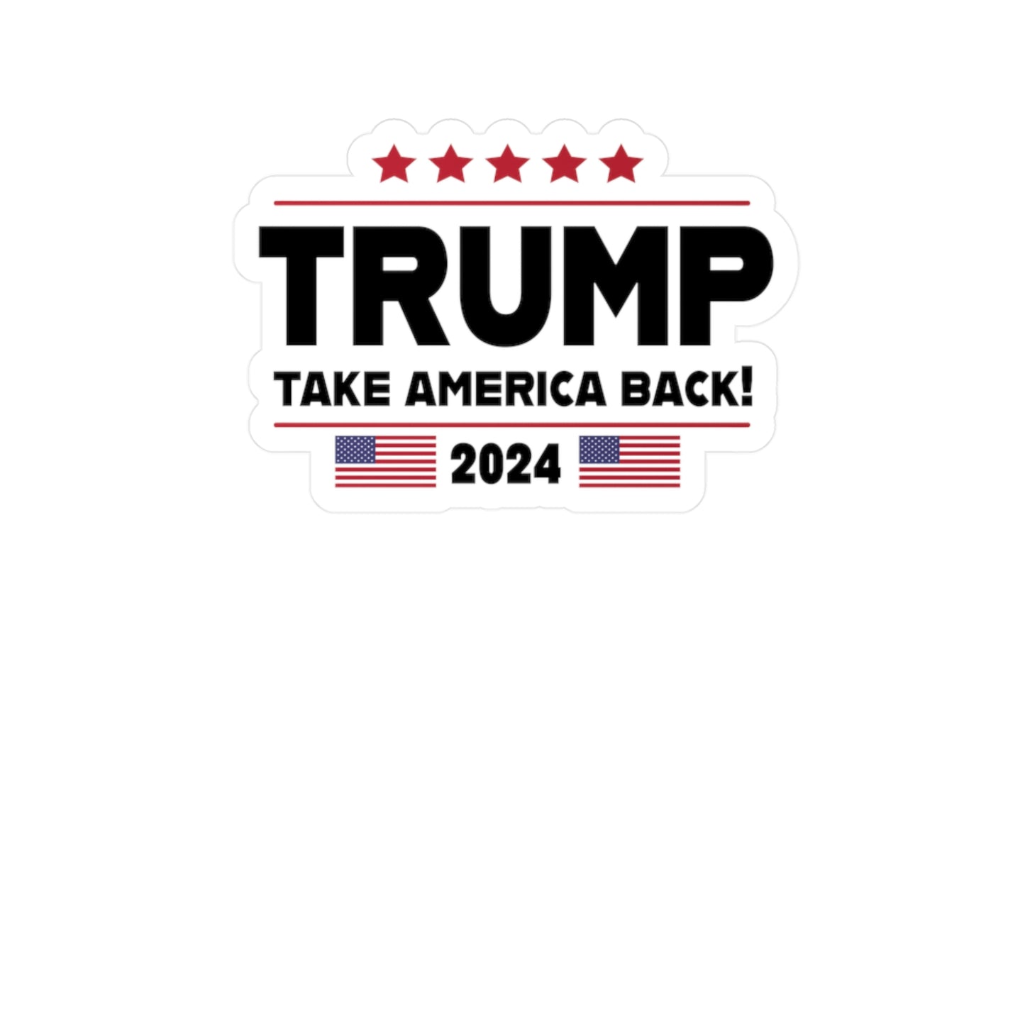 Trump Take America Back Vinyl Decals