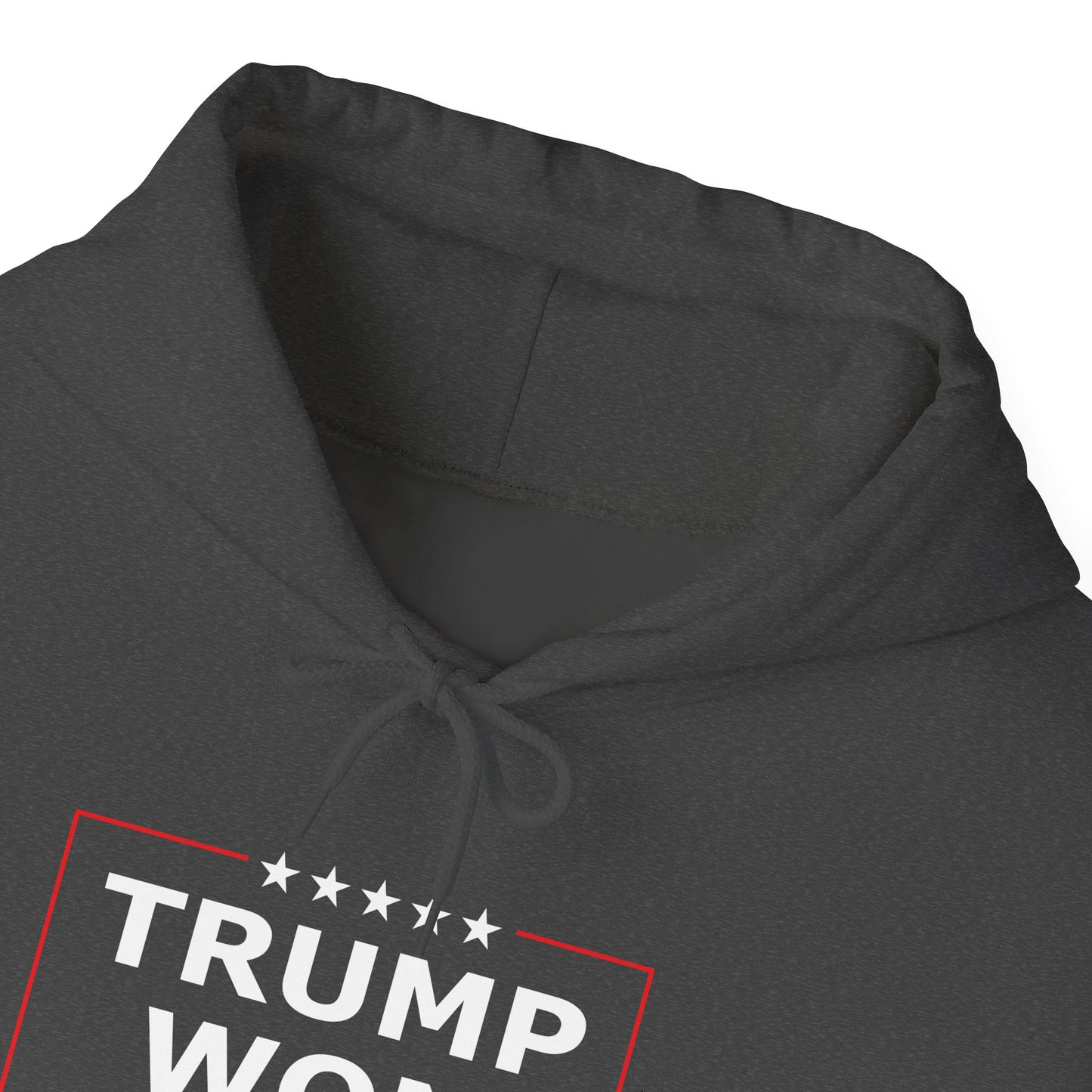 Trump Won 2024 – Get Over It Election Design Hoodie