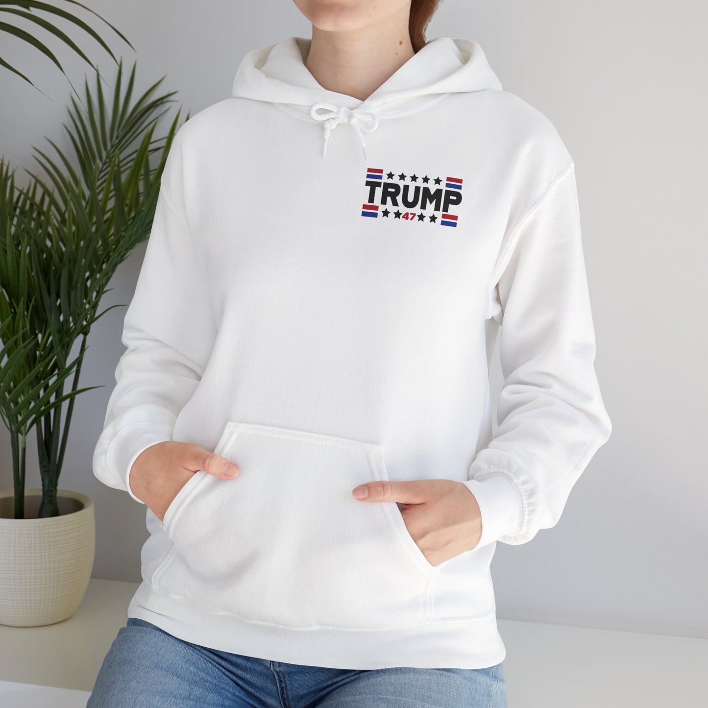 Trump 47 "You Missed B*tches" Double-Sided Gildan Hoodie