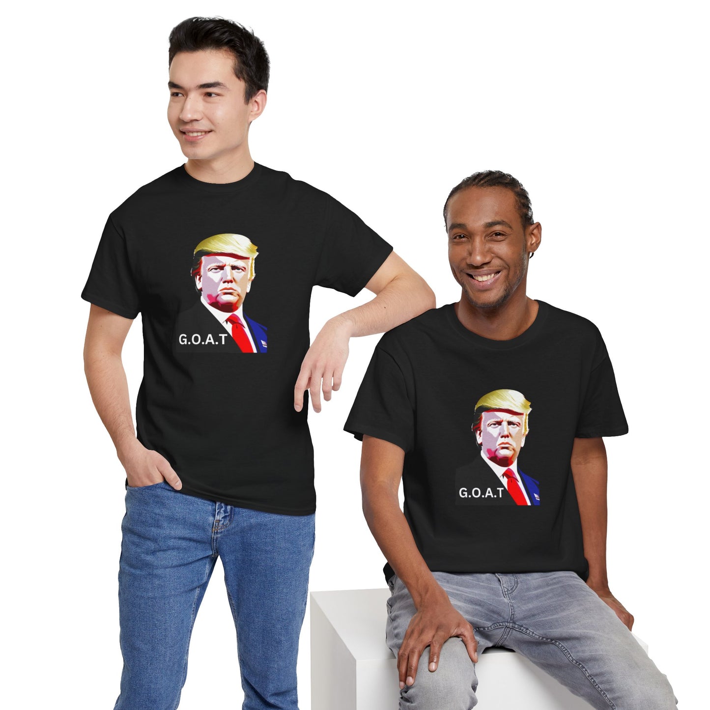 G.O.A.T. Donald Trump - Premium Standard T-Shirt
