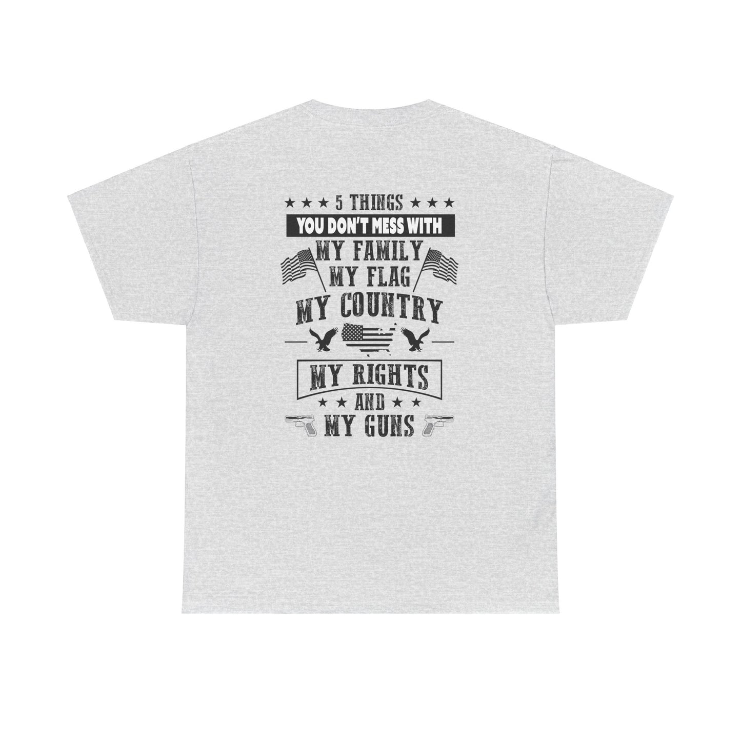 5 Things You Don't Mess With - Premium Light T-Shirt
