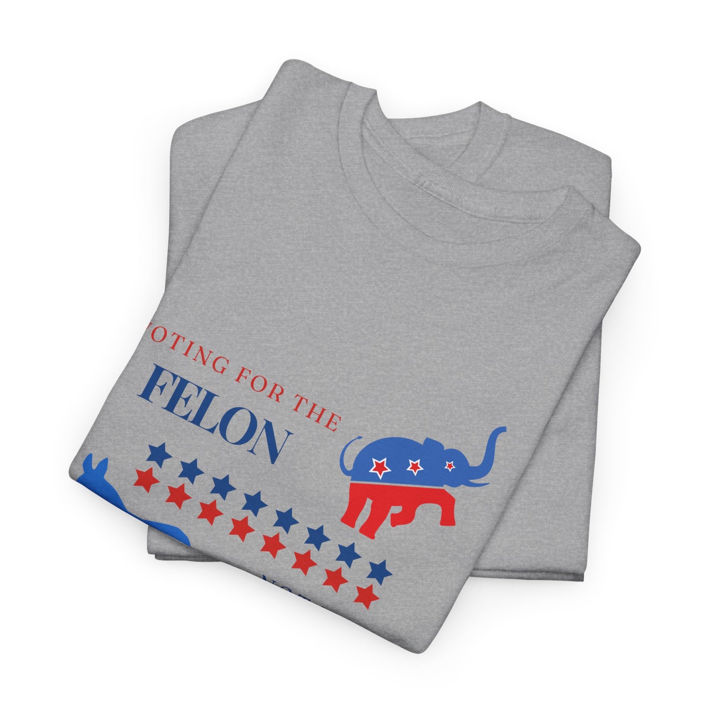 Voting for the Felon Not the Jackass! - Premium Standard T-Shirt