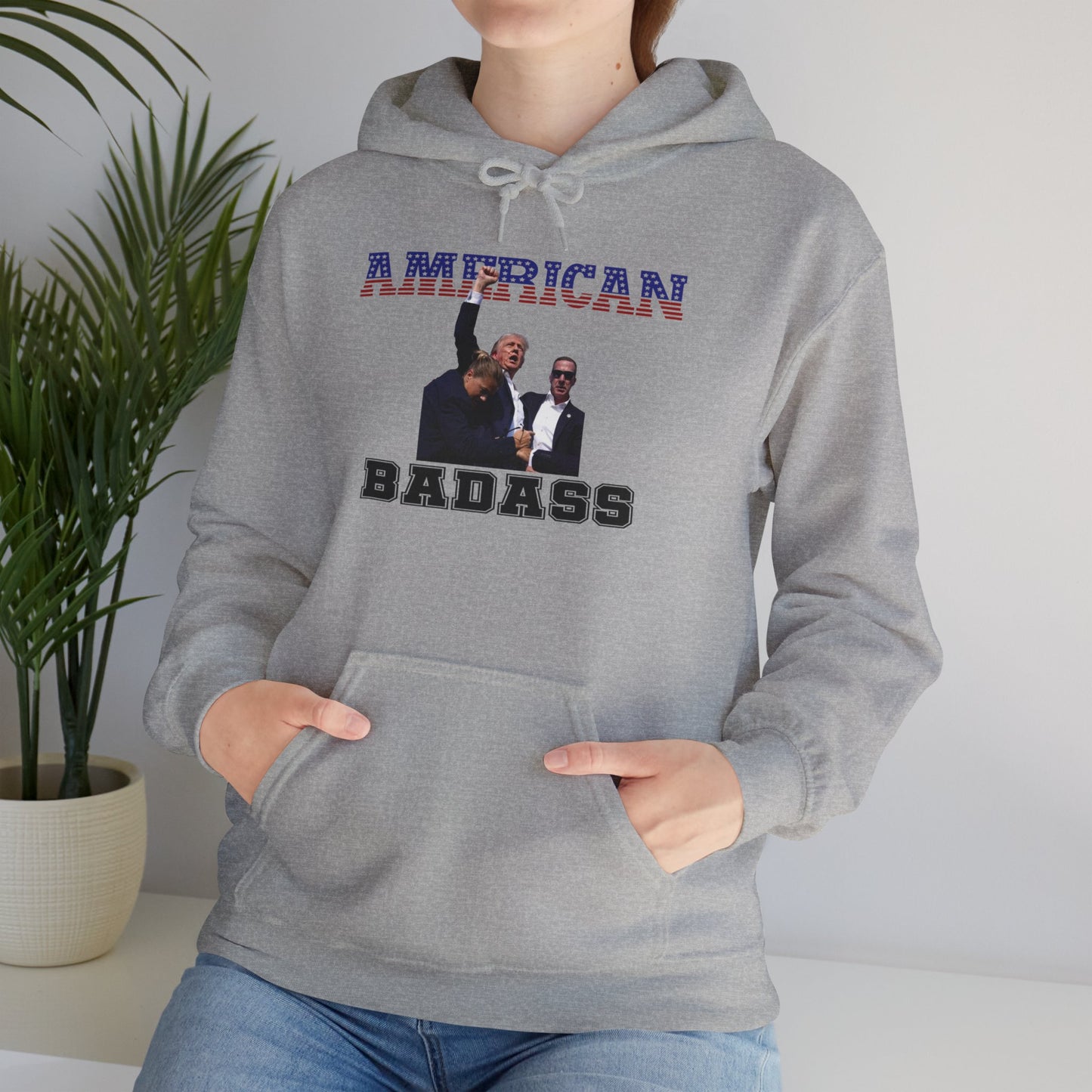 American Badass Gildan Hoodie