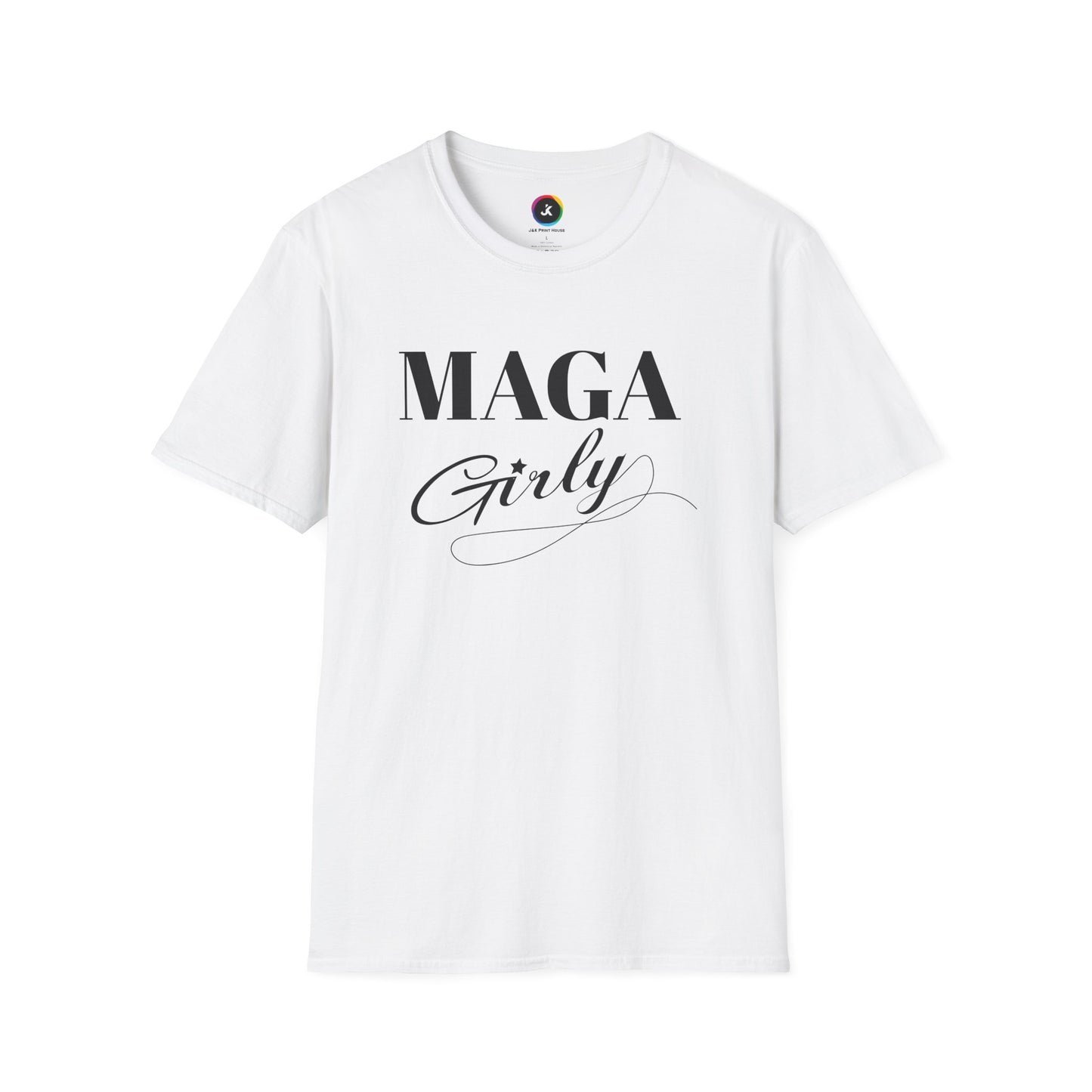 MAGA Girly Pro Trump Gildan Softstyle Shirt