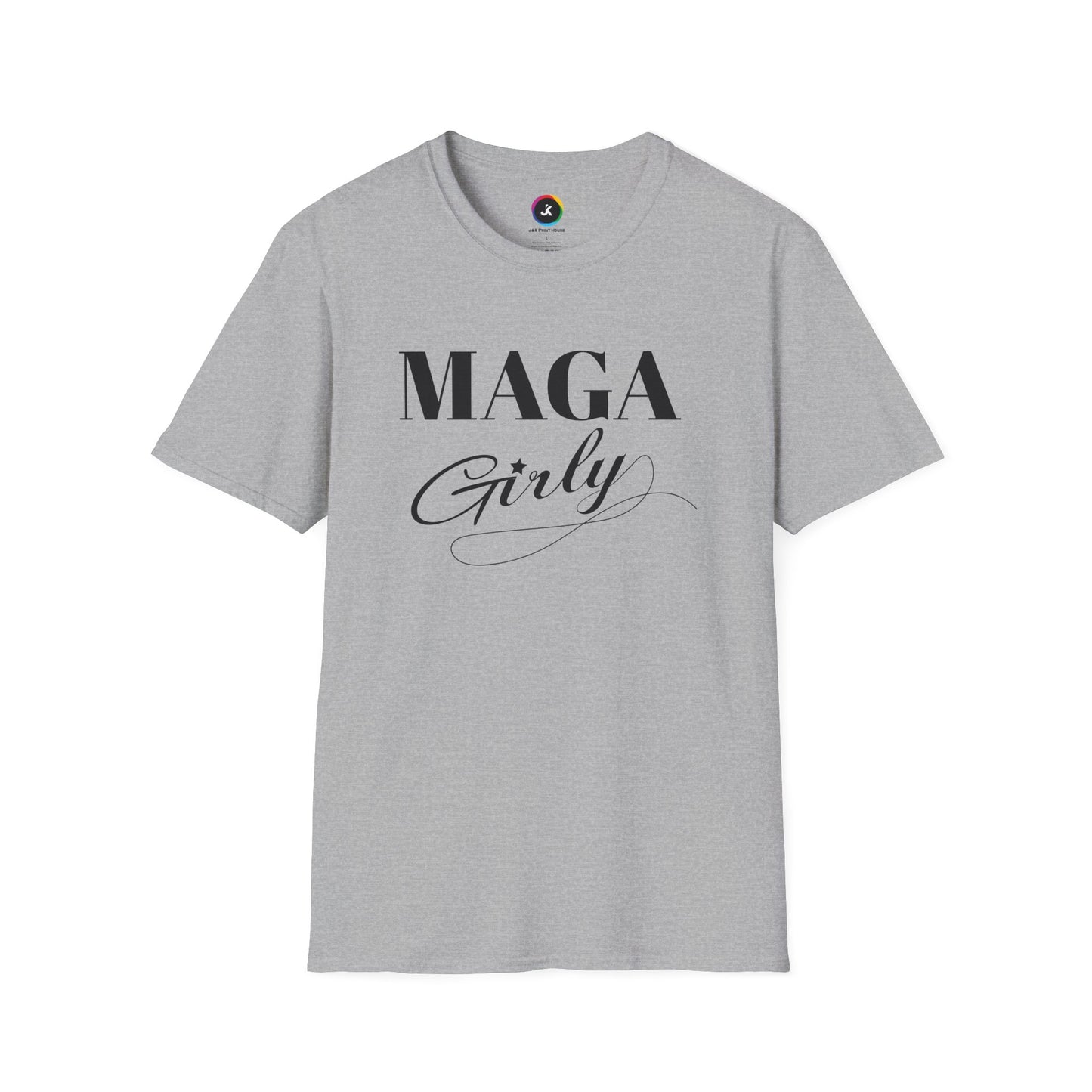 MAGA Girly Pro Trump Gildan Softstyle Shirt